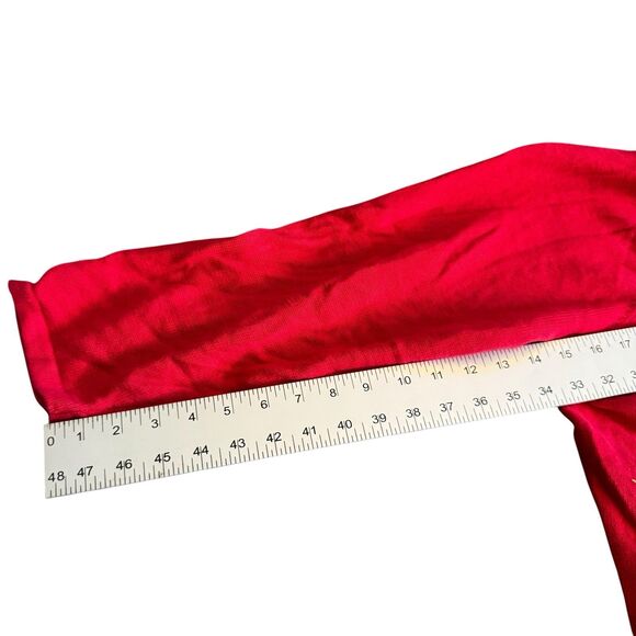 Ladies Christmas Sweater Puppies Dog Pug Golden Poodle Quaker Factory 3X Red - Picture 10 of 14